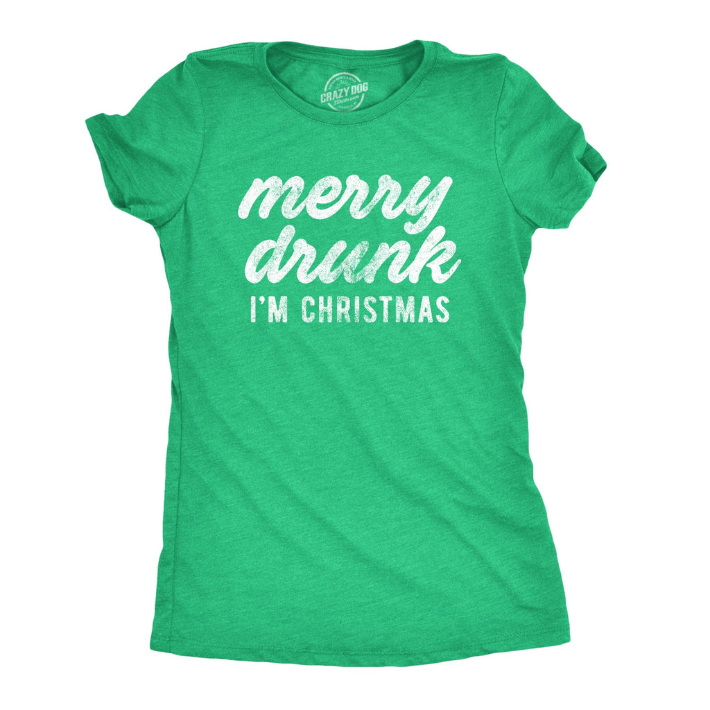 Merry Drunk I'm Christmas Women's T Shirt