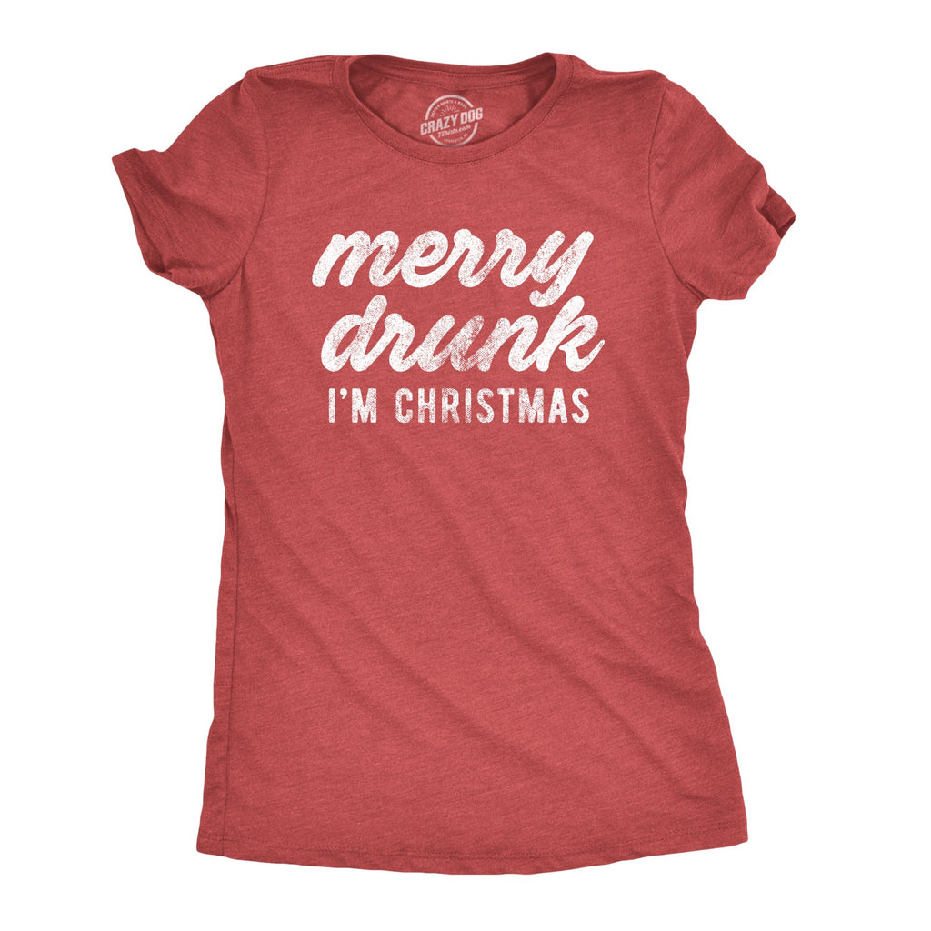 Merry Drunk I'm Christmas Women's T Shirt
