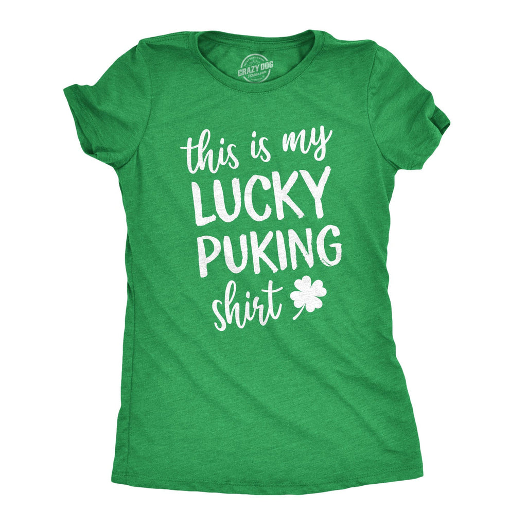 This Is My Lucky Puking Shirt Women's T Shirt