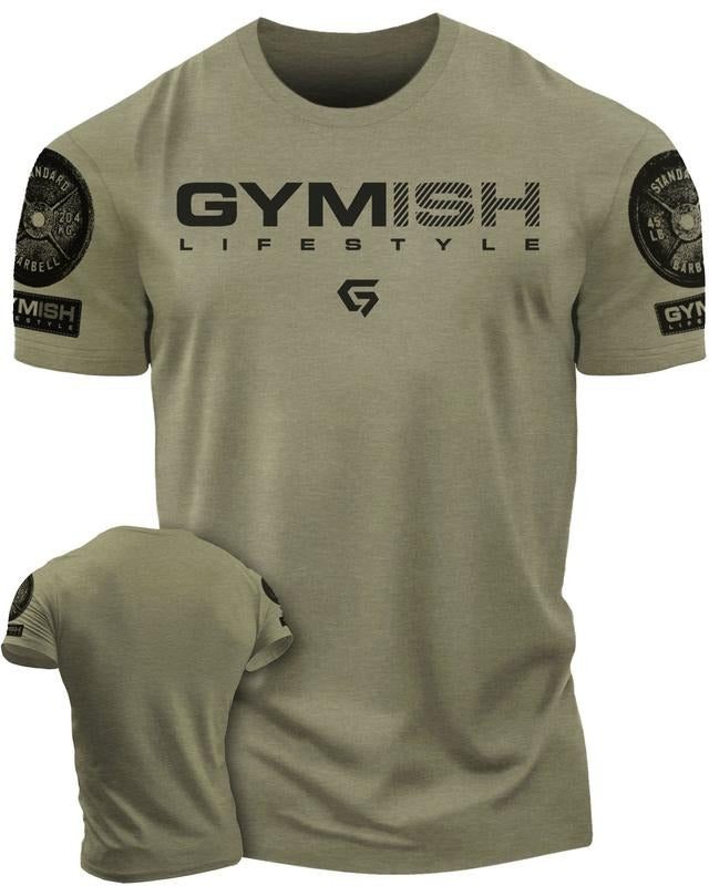 047. Gymish Lifestyle Funny Motivational Workout Gym T-Shirt for Men Hoodie, Sweatshirt | UrbanDripWear.com