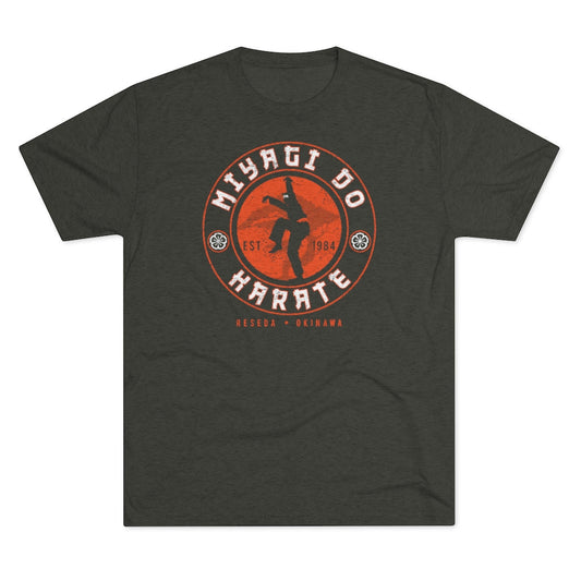 Miyagi Do Karate Men's/Unisex Tri-Blend Ultra Soft Tee
