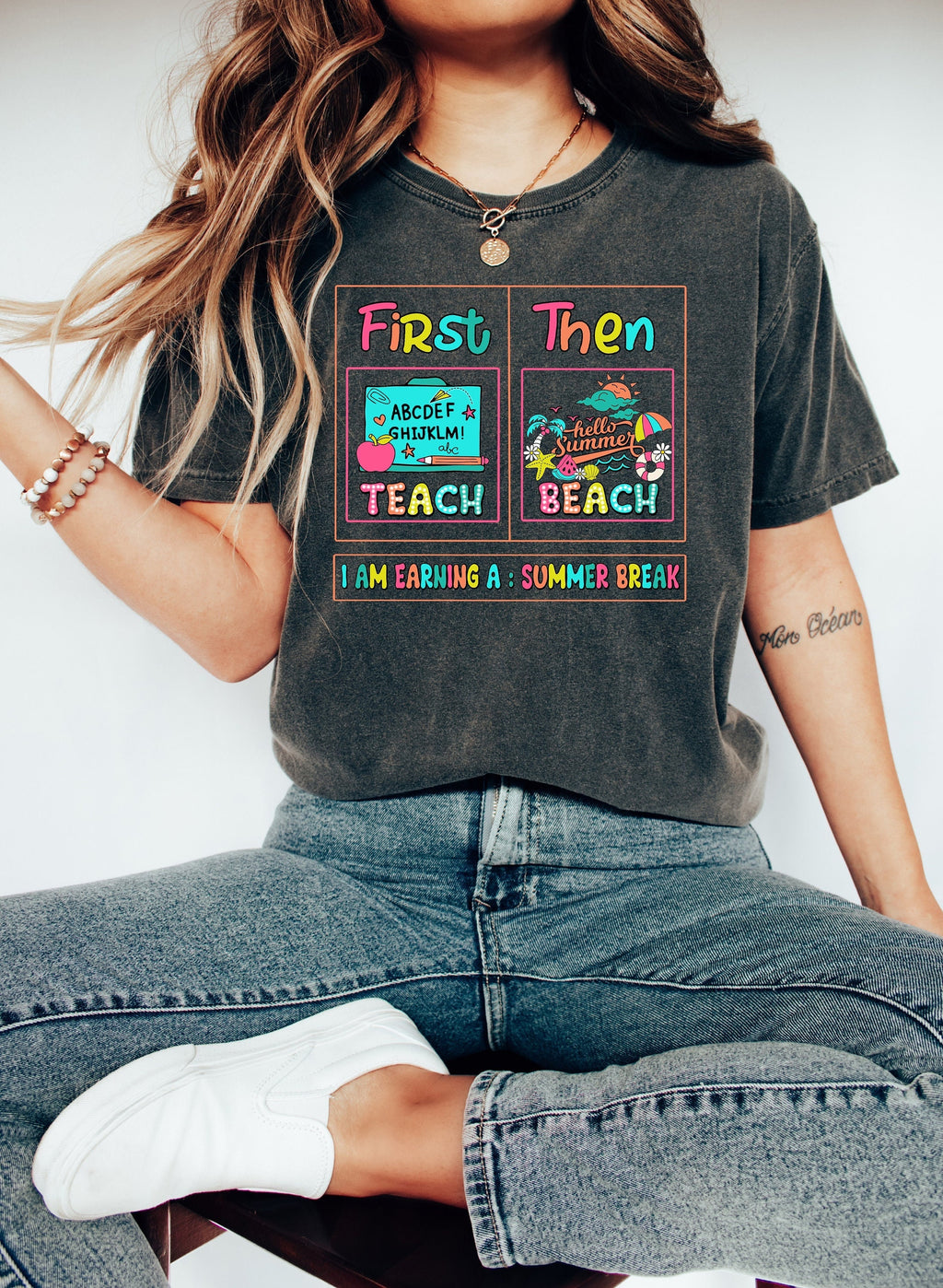 First Teach Beach First Teach Beach Teacher Summer Vacation Teacher Summer (2)