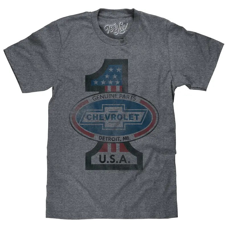 #1 Chevrolet T-Shirt - Gray Hoodie, Sweatshirt | UrbanDripWear.com