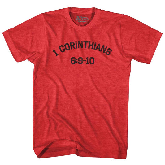 1 Corinthians 6 9-10 Adult Tri-Blend T-Shirt