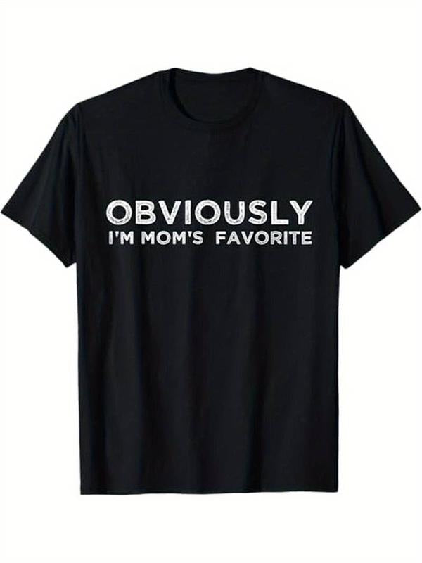 [100% Cotton] [Favorite Mom's Tee] Obviously I'm Mom's Favorite T-Shirt Hoodie, Sweatshirt | UrbanDripWear.com