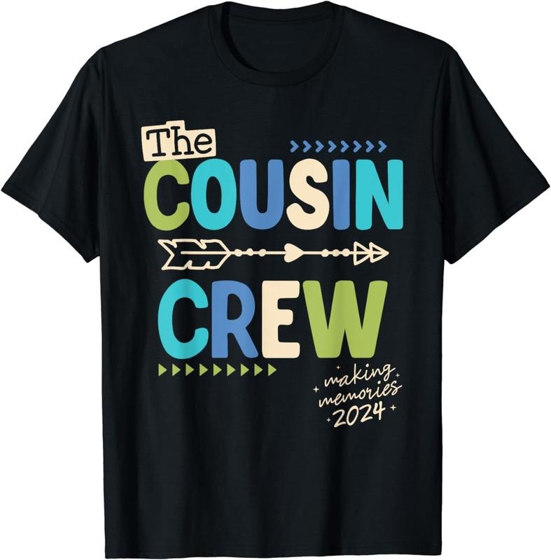 [100% Cotton] Cousin Crew 04 Making Memories Family Vacation Camp Kids T-Shirt Hoodie, Sweatshirt | UrbanDripWear.com