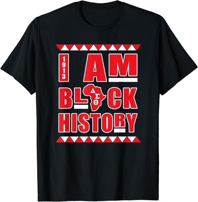 [100% Cotton] Delta Sigma Theta Sorority Black History, Delta 1913 HBCU T-Shirt Hoodie, Sweatshirt | UrbanDripWear.com