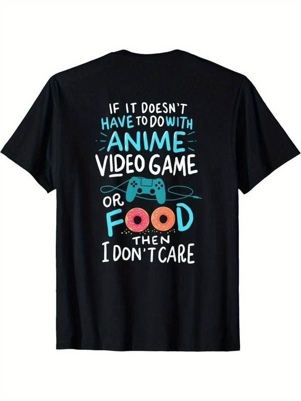 [100% Cotton] Funny Anime & Gaming Tee - Black Men's Humorous Graphic T-Shirt Hoodie, Sweatshirt | UrbanDripWear.com