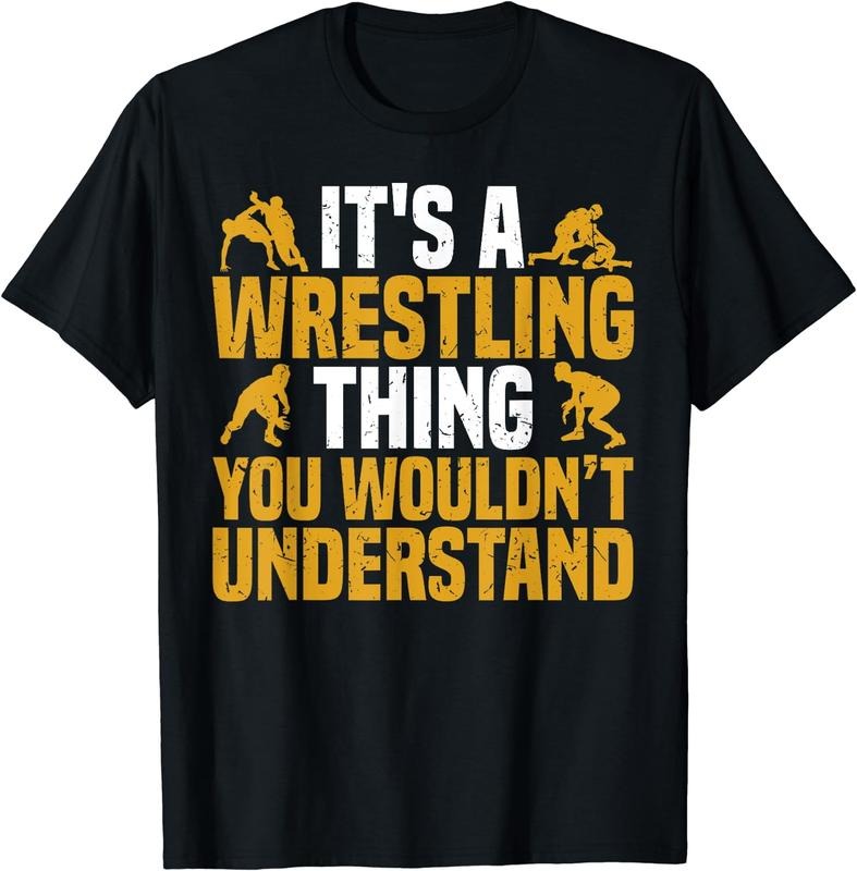[100% Cotton] Funny It's A Wrestling Thing You Wouldn't Understand Fighter T-Shirt Hoodie, Sweatshirt | UrbanDripWear.com