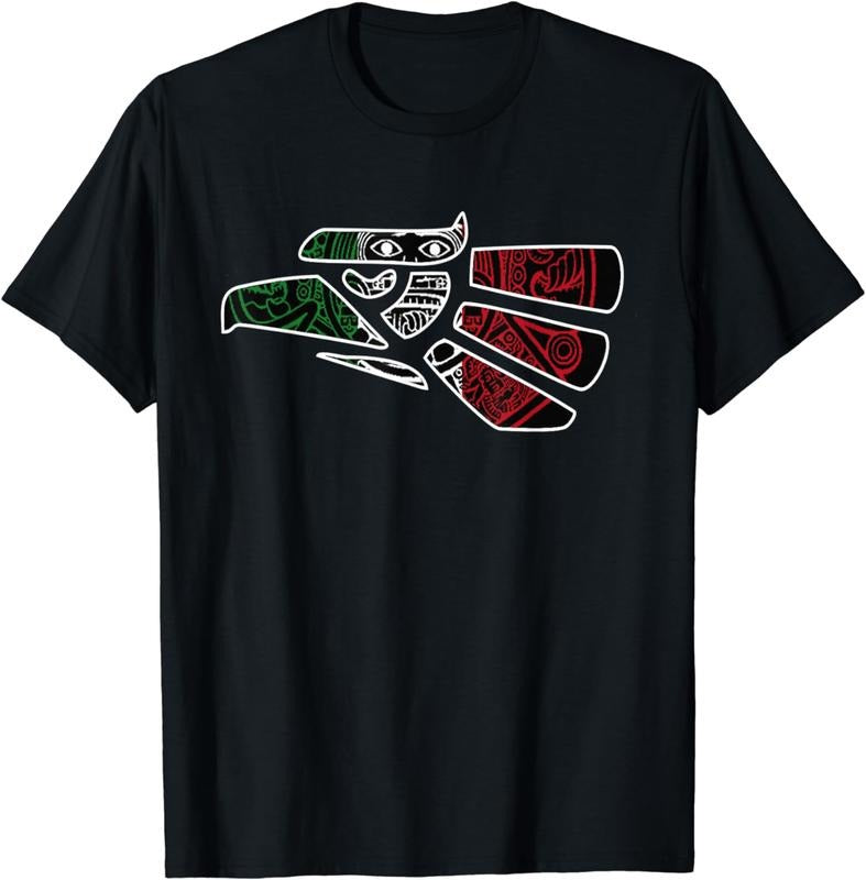 [100% Cotton] Hecho En Mexico Aztec Calendar Mexican Eagle T-Shirt Menswear Top Hoodie, Sweatshirt | UrbanDripWear.com