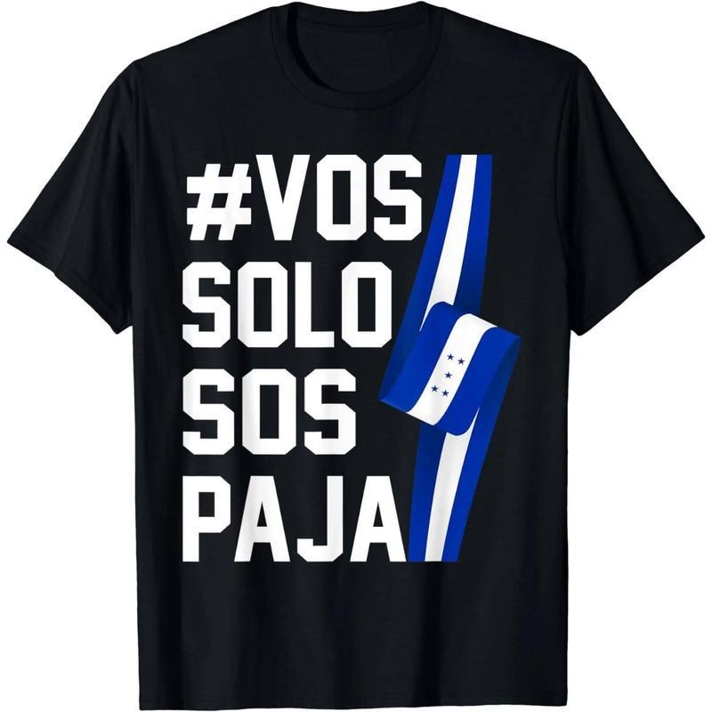 [100% Cotton] Honduras Flag Catracho Pride Honduran Vos Solos Sos Pajas T-Shirt Crew Necks Casual Hoodie, Sweatshirt