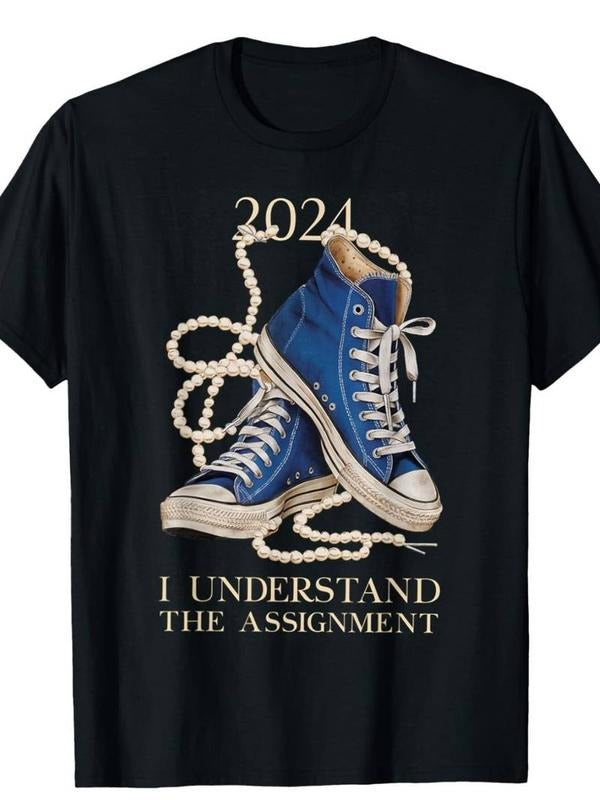 [100% Cotton] I Understand the Assignment Kamala Vote Blue Election 2025 T-Shirt Hoodie, Sweatshirt | UrbanDripWear.com
