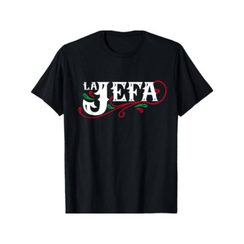 [100% Cotton] La Jefa The Boss in Spanish Funny Mexican Quote T-Shirt Hoodie, Sweatshirt | UrbanDripWear.com
