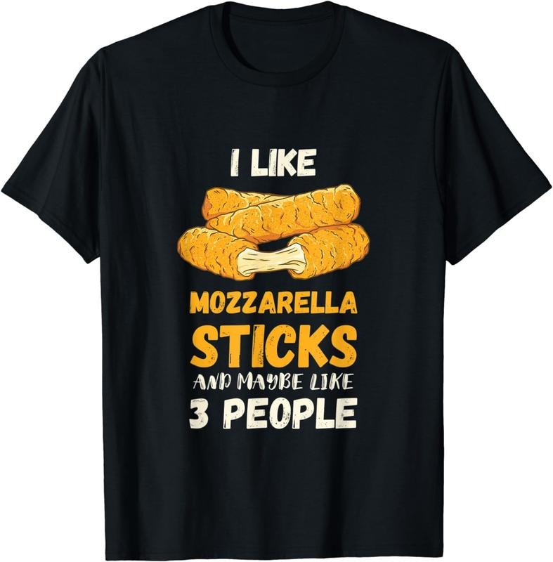 [100% Cotton] Mozzarella Sticks I Like Mozzarella Cheese Sticks Food T-Shirt Hoodie, Sweatshirt | UrbanDripWear.com