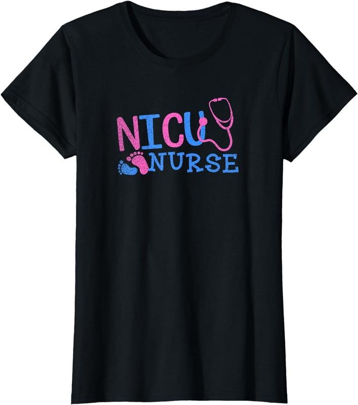 [100% Cotton] Nicu Nurse T-Shirt | Neonatal Nurse Gift Hoodie, Sweatshirt | UrbanDripWear.com