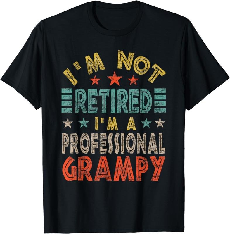 [100% Cotton] Retired Grampy Father Day Grandpa Gift T-Shirt Hoodie, Sweatshirt | UrbanDripWear.com