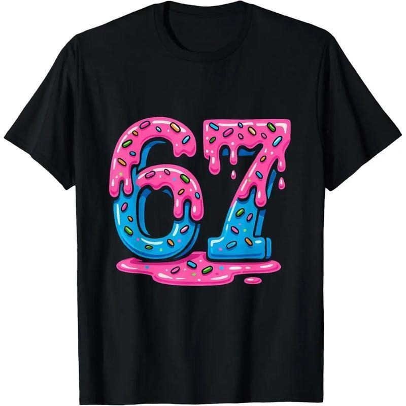 [100% Cotton] Six Seven Meme Ice Cream Drip T-Shirt Hoodie, Sweatshirt | UrbanDripWear.com