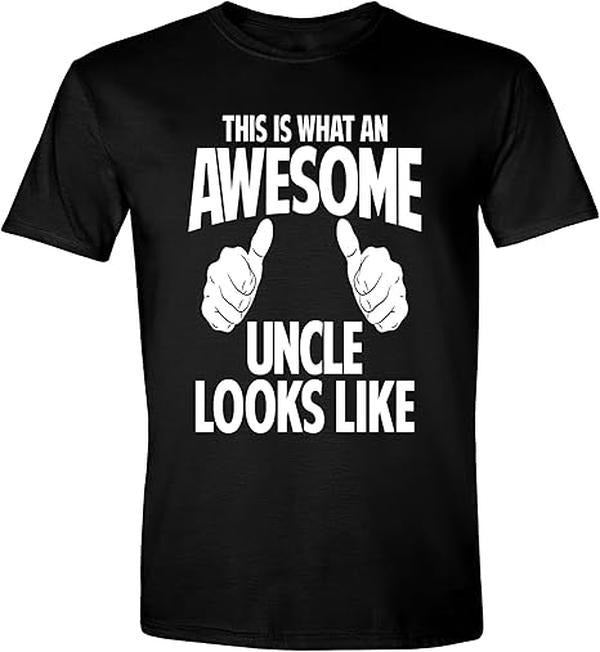 [100% Cotton] This is What an Awesome Uncle Looks Like, Funny Sarcastic T Shirt for Men, Humor T-Shirt Tee Gifts Hoodie,...