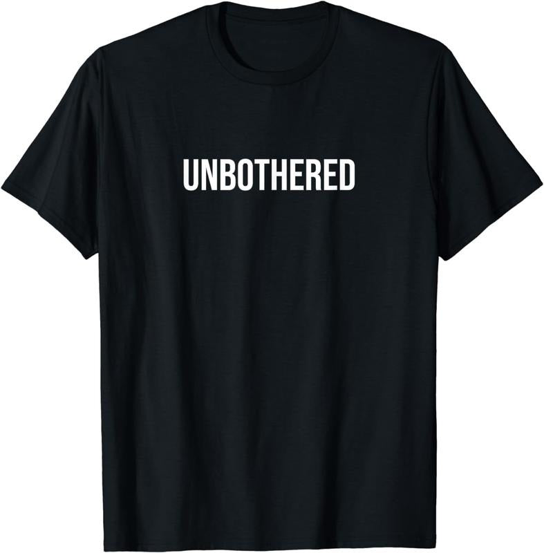[100% Cotton] Unbothered T-Shirt Hoodie, Sweatshirt | UrbanDripWear.com