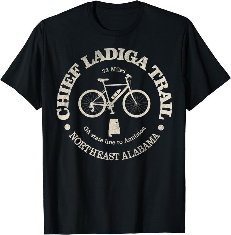 [100% Cotton] Vintage Nature Chief Ladiga Trail Cycling Camping Lover T-Shirt Hoodie, Sweatshirt | UrbanDripWear.com