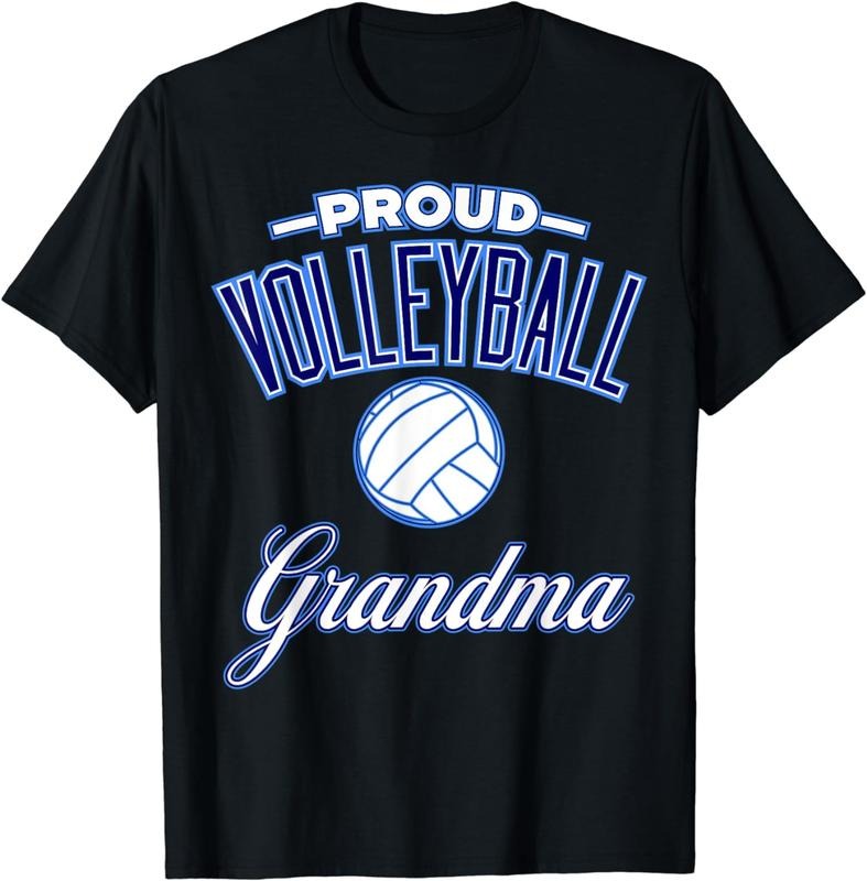 [100% Cotton] Volleyball Grandma Shirt for Women Hoodie, Sweatshirt | UrbanDripWear.com