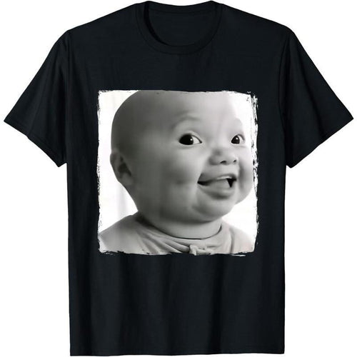 100% Cotton AI Baby Holding Back A Laugh Funny Viral gen z Meme T-Shirt Hoodie, Sweatshirt | UrbanDripWear.com