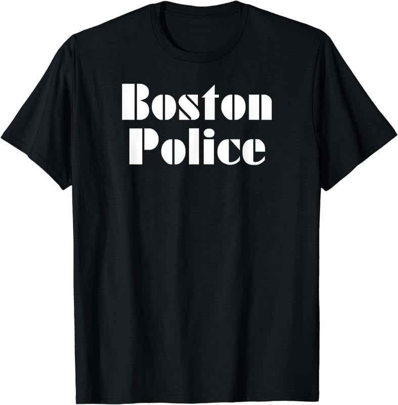 [100% Cotton]Boston PD Shirt Vintage Police Tee Hoodie, Sweatshirt | UrbanDripWear.com