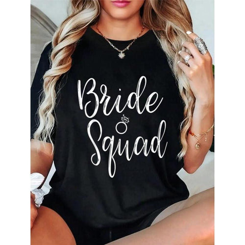 100% Cotton Bride Bachelorette Party Bridesmaid Bridal Shower T-Shirt Hoodie, Sweatshirt | UrbanDripWear.com