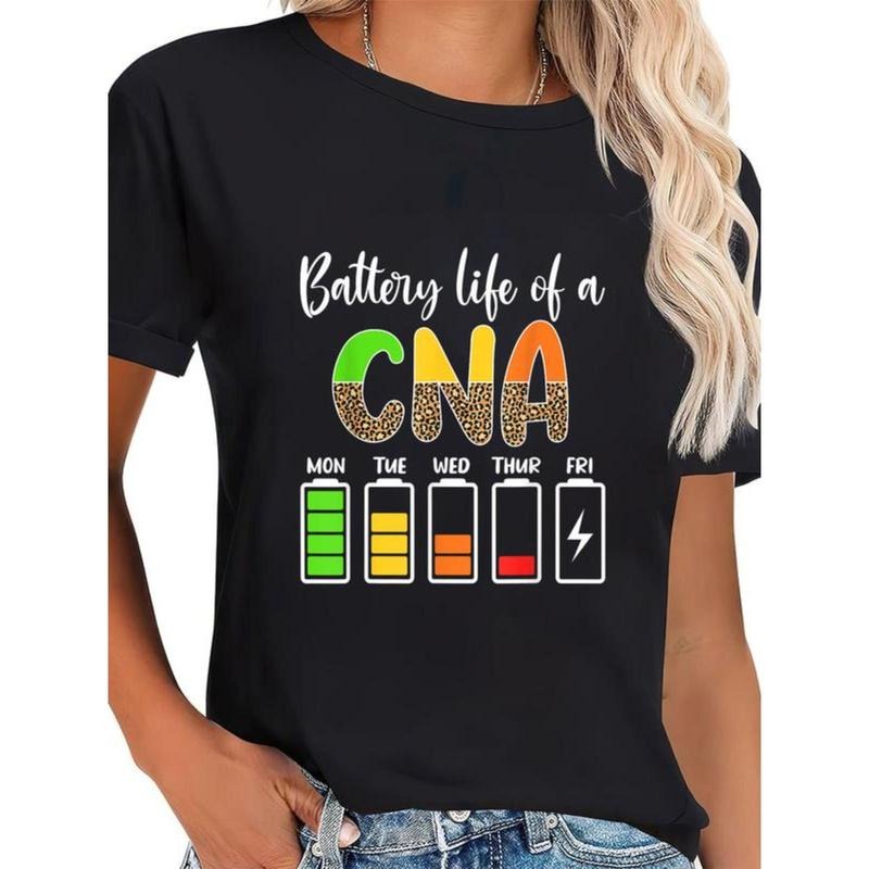 100% Cotton CNA Nurse Week Certified Nurse Assistant T-Shirt Casual Short Sleeve Shirt Hoodie, Sweatshirt | UrbanDripWear.com