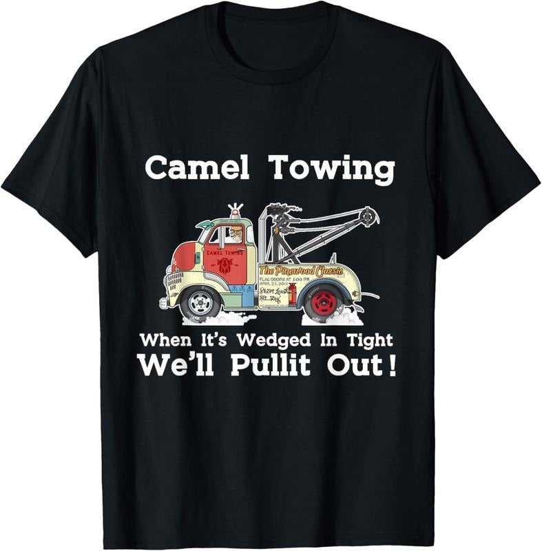 100% Cotton Camel Towing Funny Adult Humor Rude 2025 For Men Quotes T-Shirt Hoodie, Sweatshirt | UrbanDripWear.com