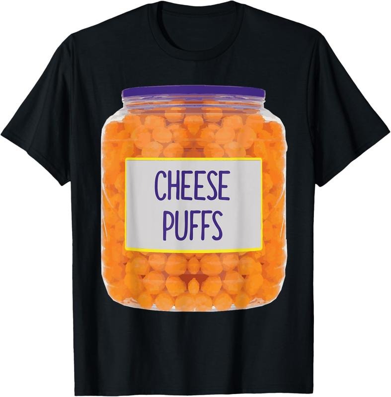 100% Cotton Cheese Puffs Snacks Cheese Balls T-Shirt Hoodie, Sweatshirt | UrbanDripWear.com