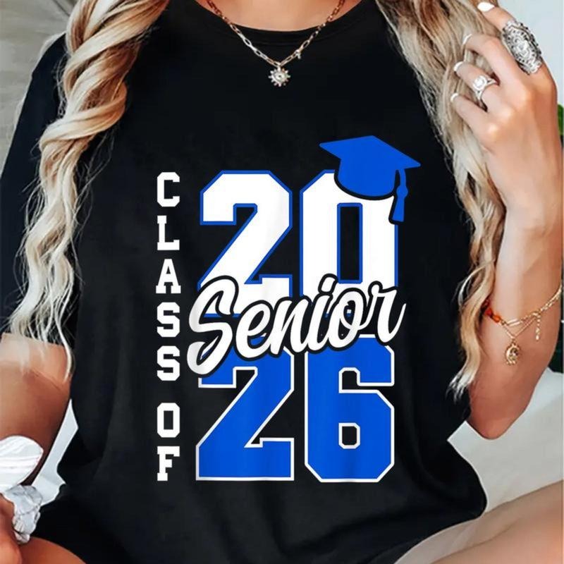 100% Cotton Class of 2026 Senior T-Shirt