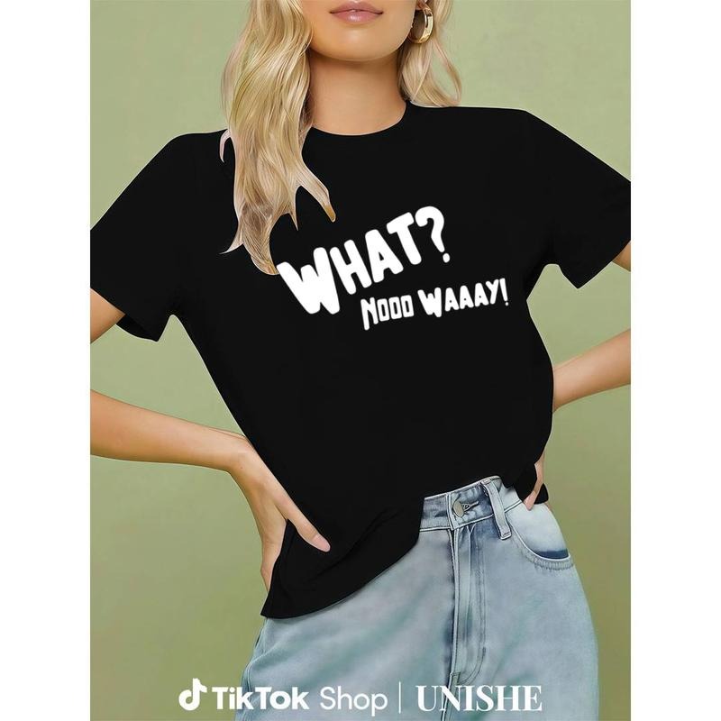 100% Cotton Comfortable 'What No Way' T-Shirt for Everyone Hoodie, Sweatshirt | UrbanDripWear.com
