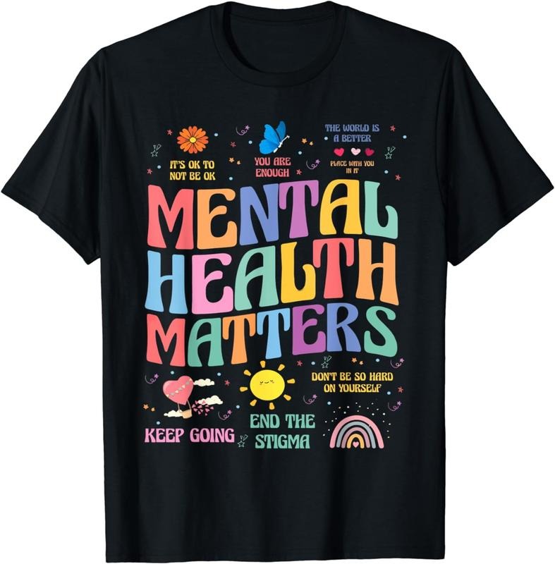 [100% Cotton]End The Stigma Mental Health Matters Brain Illness Awareness T-Shirt Hoodie, Sweatshirt | UrbanDripWear.com