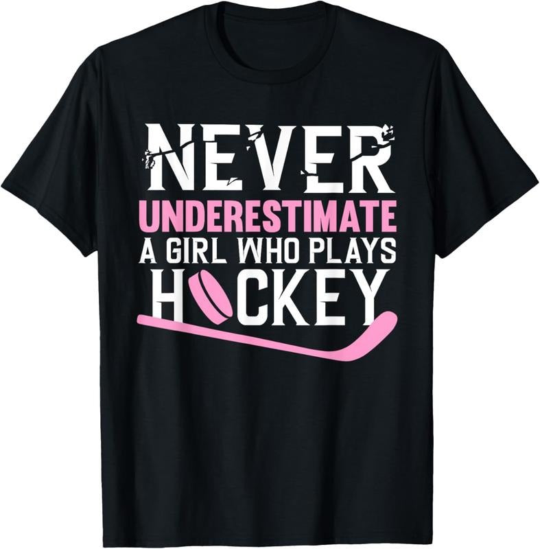 100% Cotton Funny Hockey Art For Girls Women Field Hockey Player Sport T-Shirt Hoodie, Sweatshirt | UrbanDripWear.com