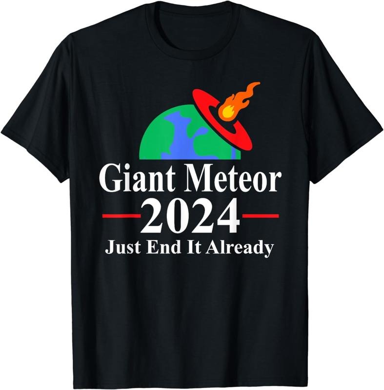 [100% Cotton]Giant Meteor 2024 T-Shirt Hoodie, Sweatshirt | UrbanDripWear.com