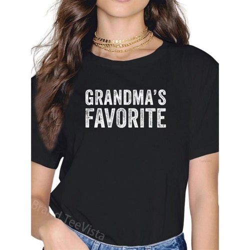 100% Cotton Grandma's Favorite Funny Grandparent Grandchild Vintage T-Shirt style 02 Hoodie, Sweatshirt | UrbanDripWear.com