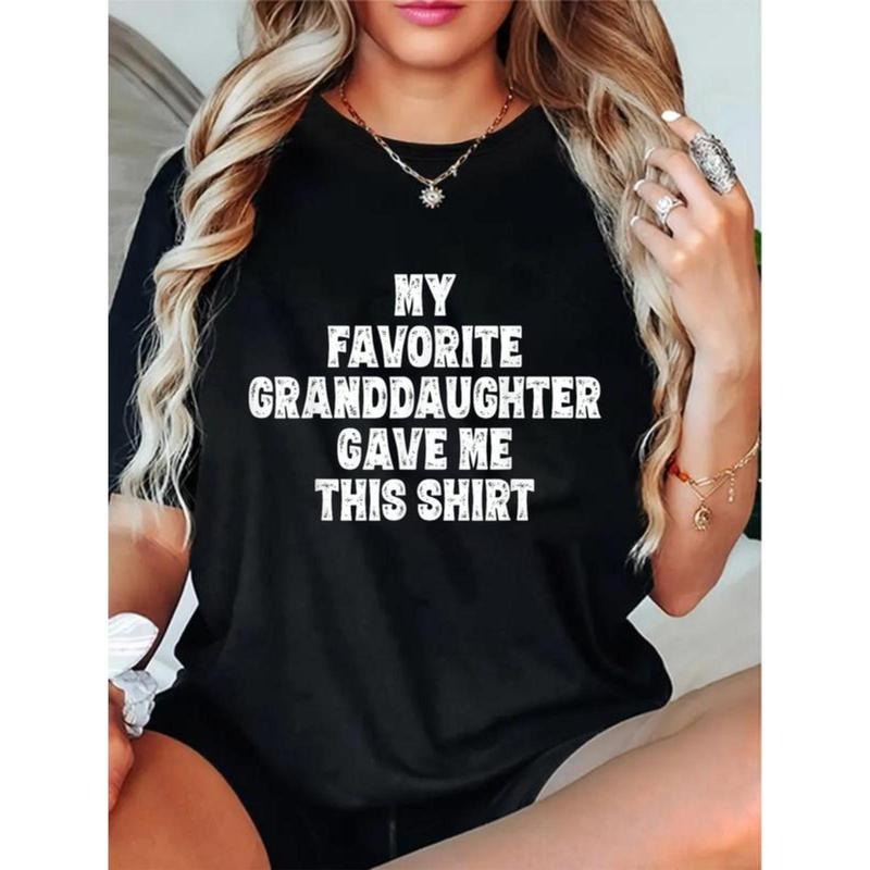 100% Cotton Grandpa and Grandma Funny Shirt from Granddaughter T-Shirt Hoodie, Sweatshirt | UrbanDripWear.com