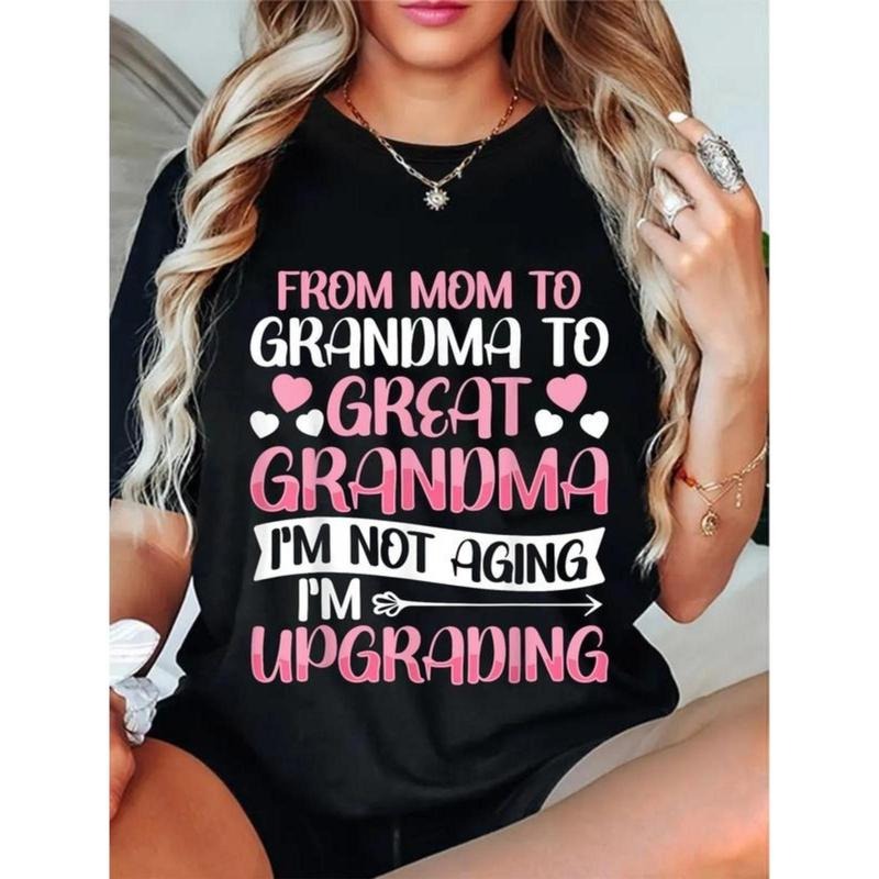 100% Cotton Great Grandmother First Time Great Grandma T-Shirt Hoodie, Sweatshirt | UrbanDripWear.com