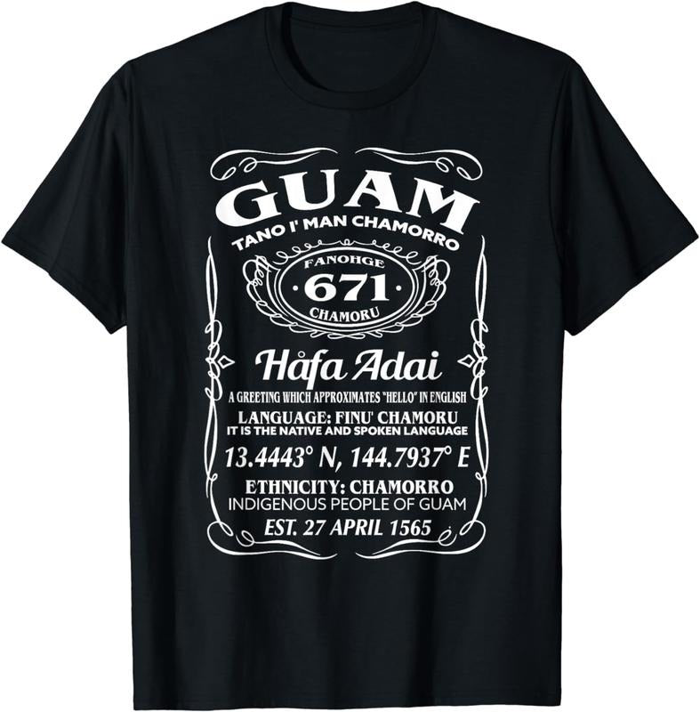 [100% Cotton]Guam Facts Shirt Guam T shirt 671 Tee Hoodie, Sweatshirt | UrbanDripWear.com