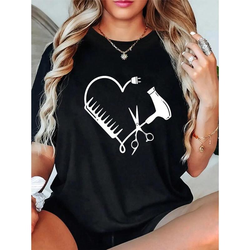 100% Cotton Hairdresser Hairstylists Hairstyling Beautician Hairdressing T-Shirt Hoodie, Sweatshirt | UrbanDripWear.com