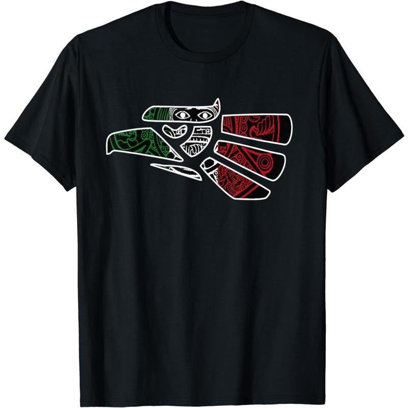 [100% Cotton]Hecho En Mexico Aztec Calendar Mexican Eagle T-Shirt Hoodie, Sweatshirt | UrbanDripWear.com