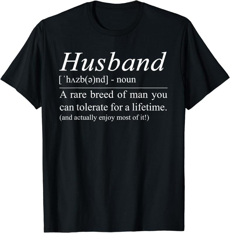 [100% Cotton]Husband Definition Funny Husband Wife Sarcasctic humor T-Shirt Hoodie, Sweatshirt | UrbanDripWear.com