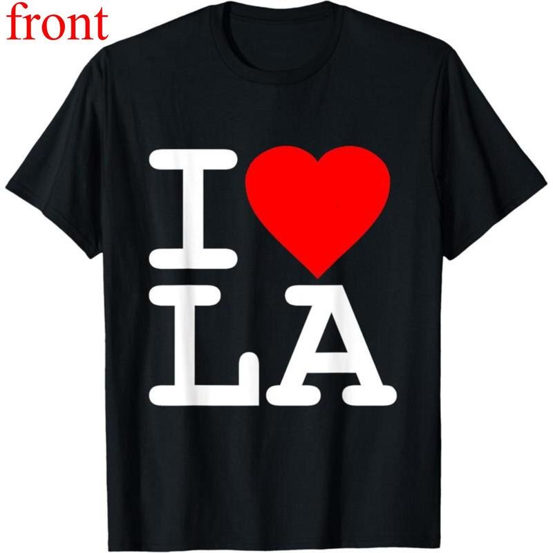 100% Cotton I Love LA Los Angeles T-Shirt Hoodie, Sweatshirt | UrbanDripWear.com