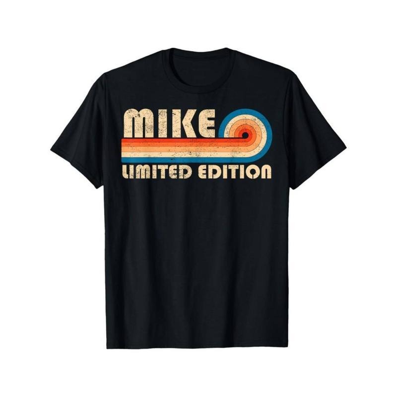 100% Cotton MIKE Vintage-Inspired Funny Birthday T-Shirt