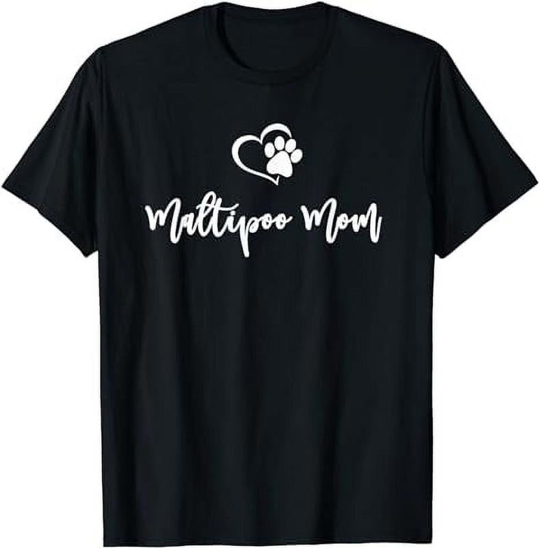 [100% Cotton]Maltipoo Mom T-Shirt Hoodie, Sweatshirt | UrbanDripWear.com