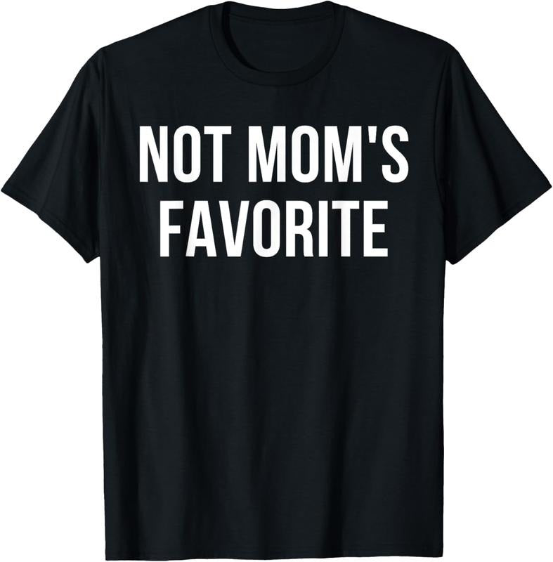 100% Cotton Not Mom's Favorite T-Shirt Hoodie, Sweatshirt | UrbanDripWear.com