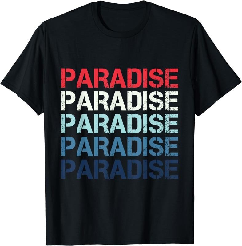 [100% Cotton]Paradise Name - Vintage Retro Paradise Name T-Shirt Hoodie, Sweatshirt | UrbanDripWear.com