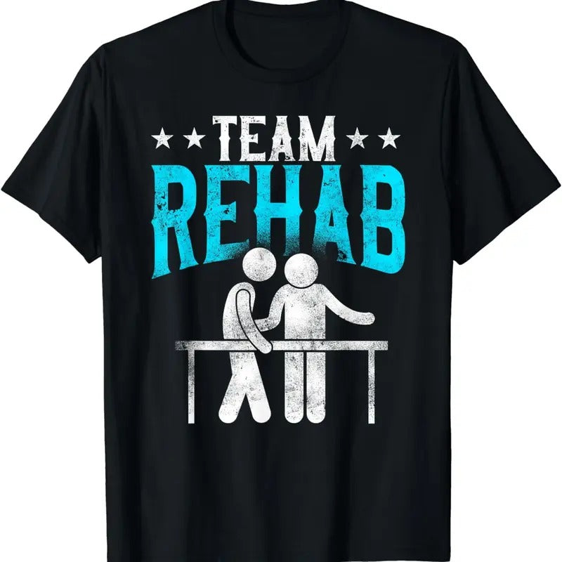 [100% Cotton]Physical Therapist Therapy Assistant Team Rehab Vintage T-Shirt Hoodie, Sweatshirt | UrbanDripWear.com