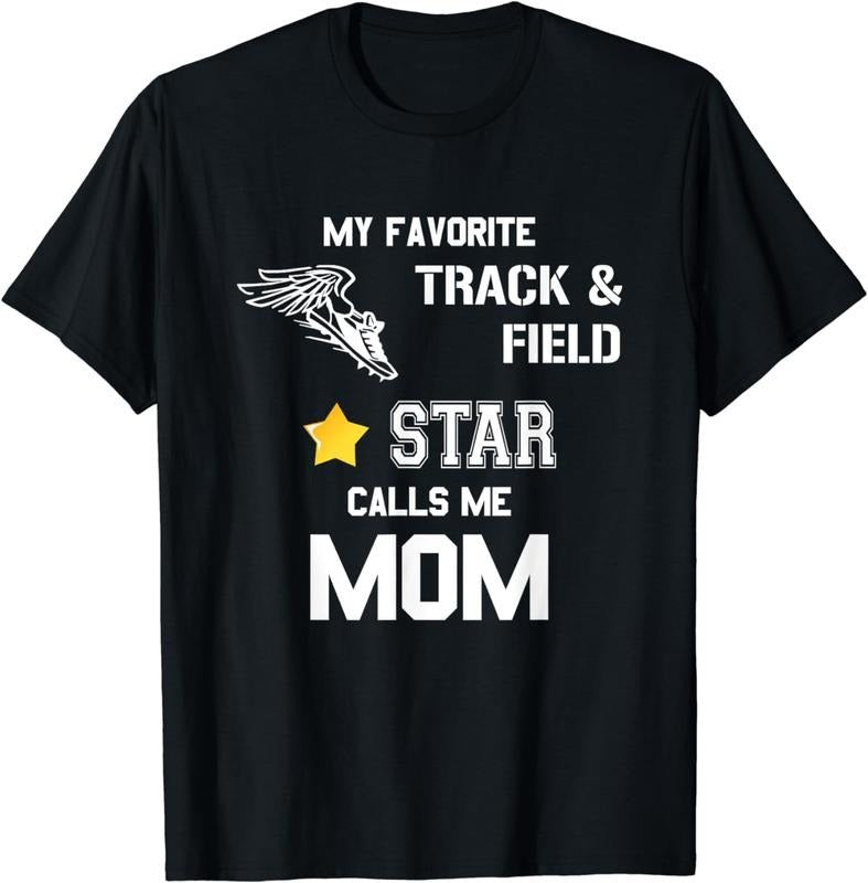 [100% Cotton]Proud Track & Field Mom T-Shirt Hoodie, Sweatshirt | UrbanDripWear.com